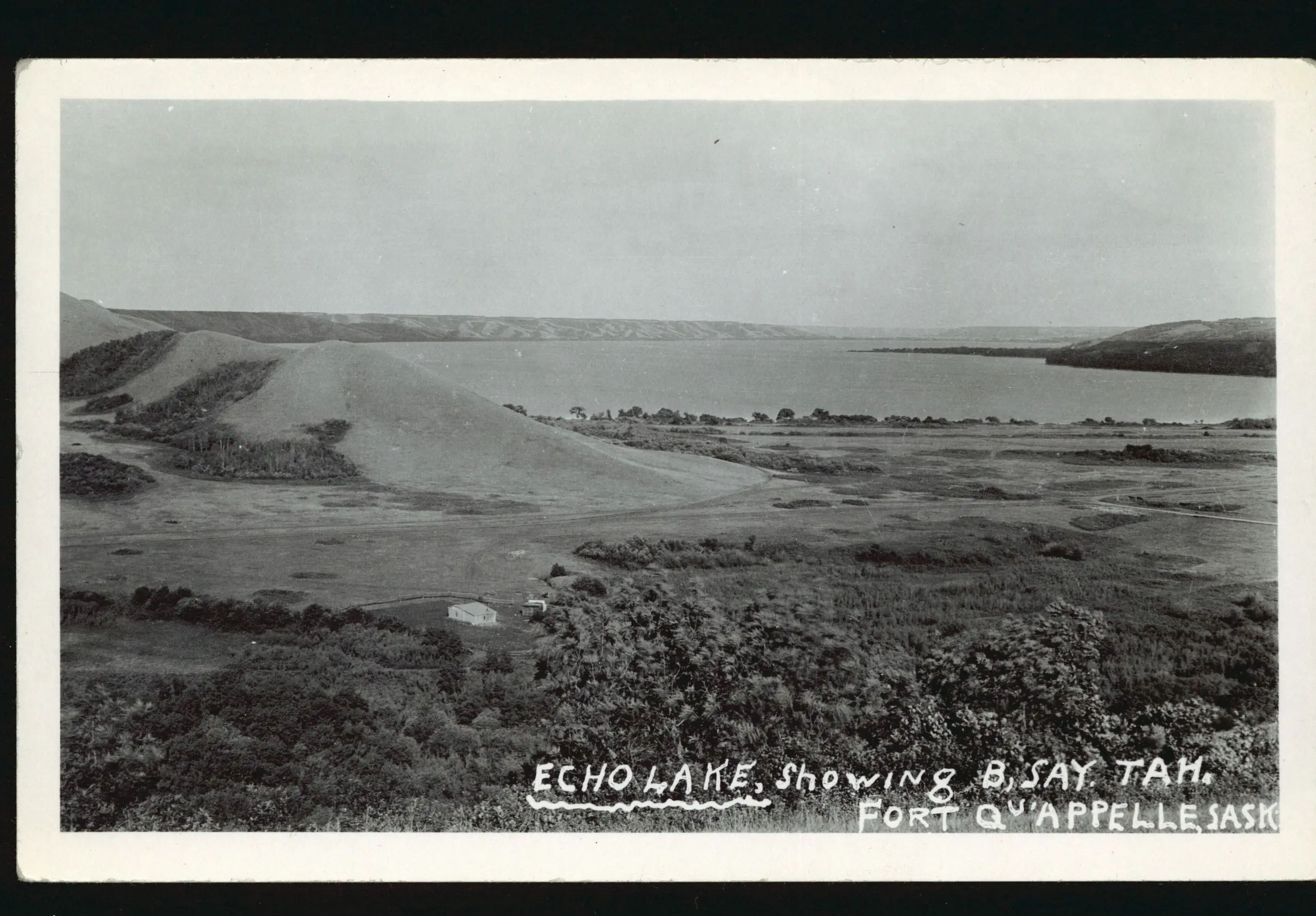 Echo Lake and the Qu'Appelle Valley at B-Say-Tah