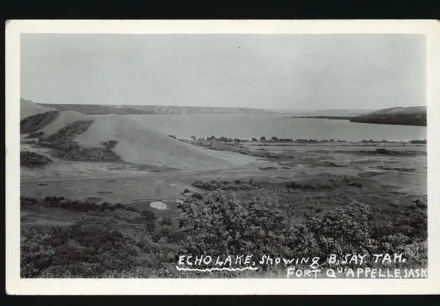 Echo Lake and the Qu'Appelle Valley at B-Say-Tah